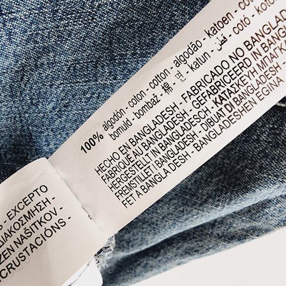 ZARA Denim A-Line Midi / Maxi Dress Spaghetti Straps 100% Cotton Size XS - Picture 4 of 6